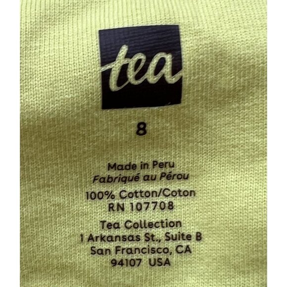 Tea Collection Long Sleeve Yellow Bird Tee - Picture 2 of 3